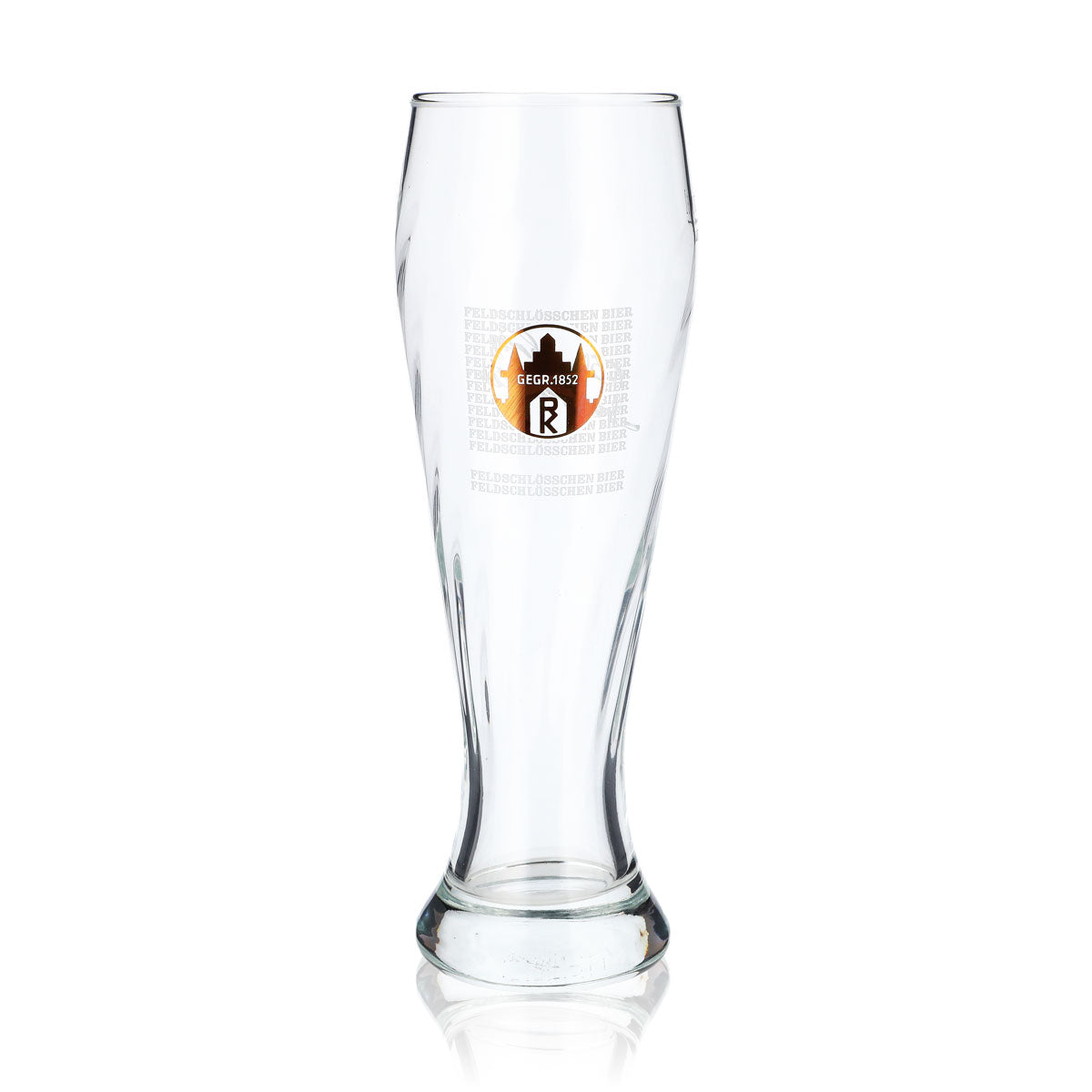 Verre à bière Feldschlößchen Verre à bière blanche 0,5 l 150 ans de tradition brassicole Rastal