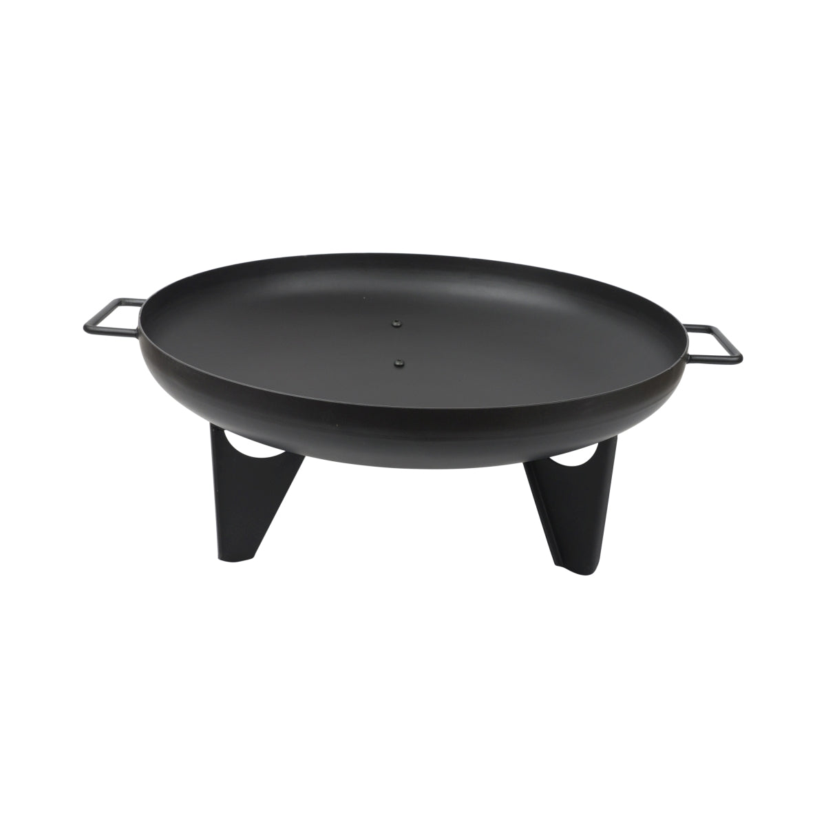 Brasero 60 cm Foyer extérieur Bac à feu Jardin Acier brut Cheminée Feu