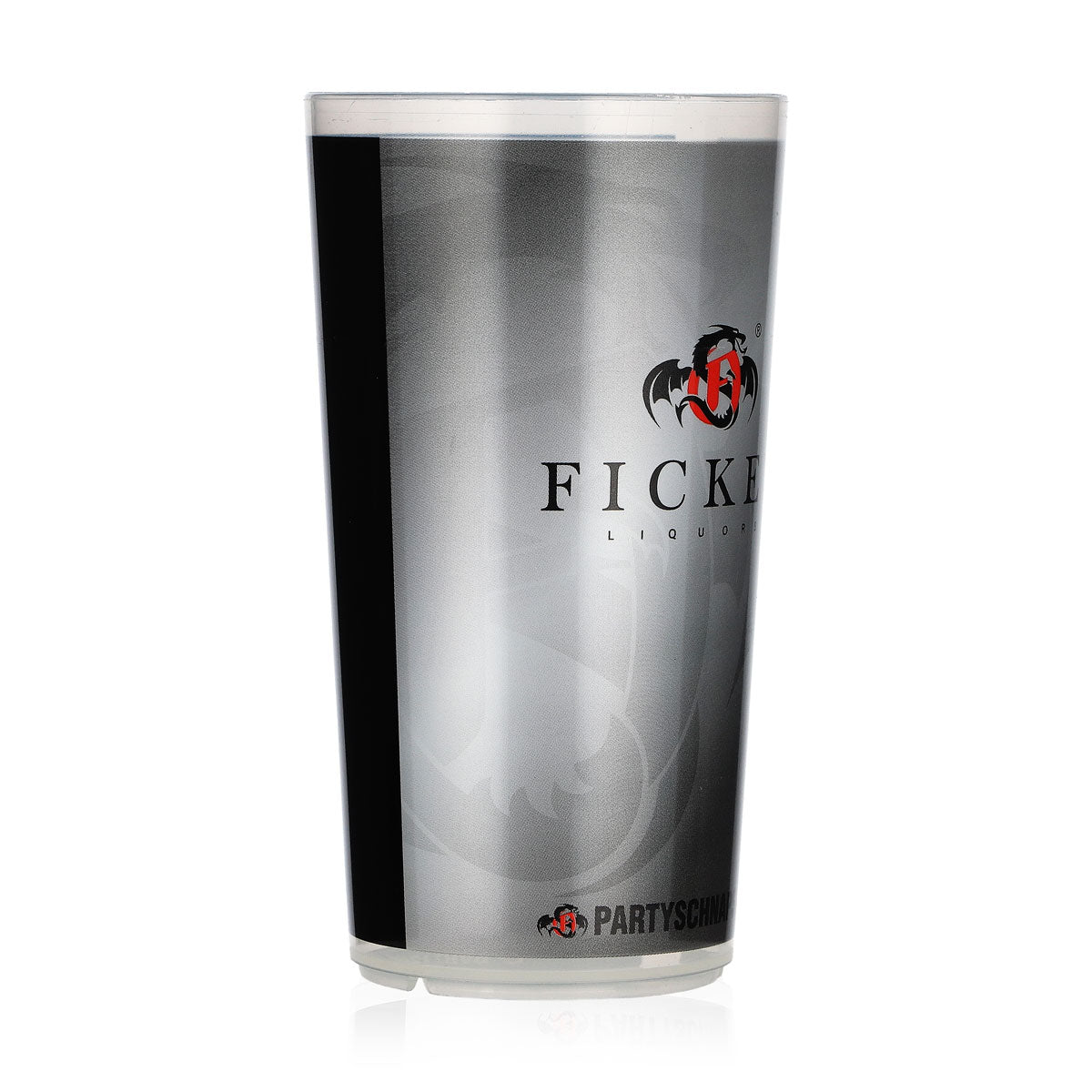 Verres à liqueur en plastique 200 ml - 300 ml, noir et gris – Vue 2