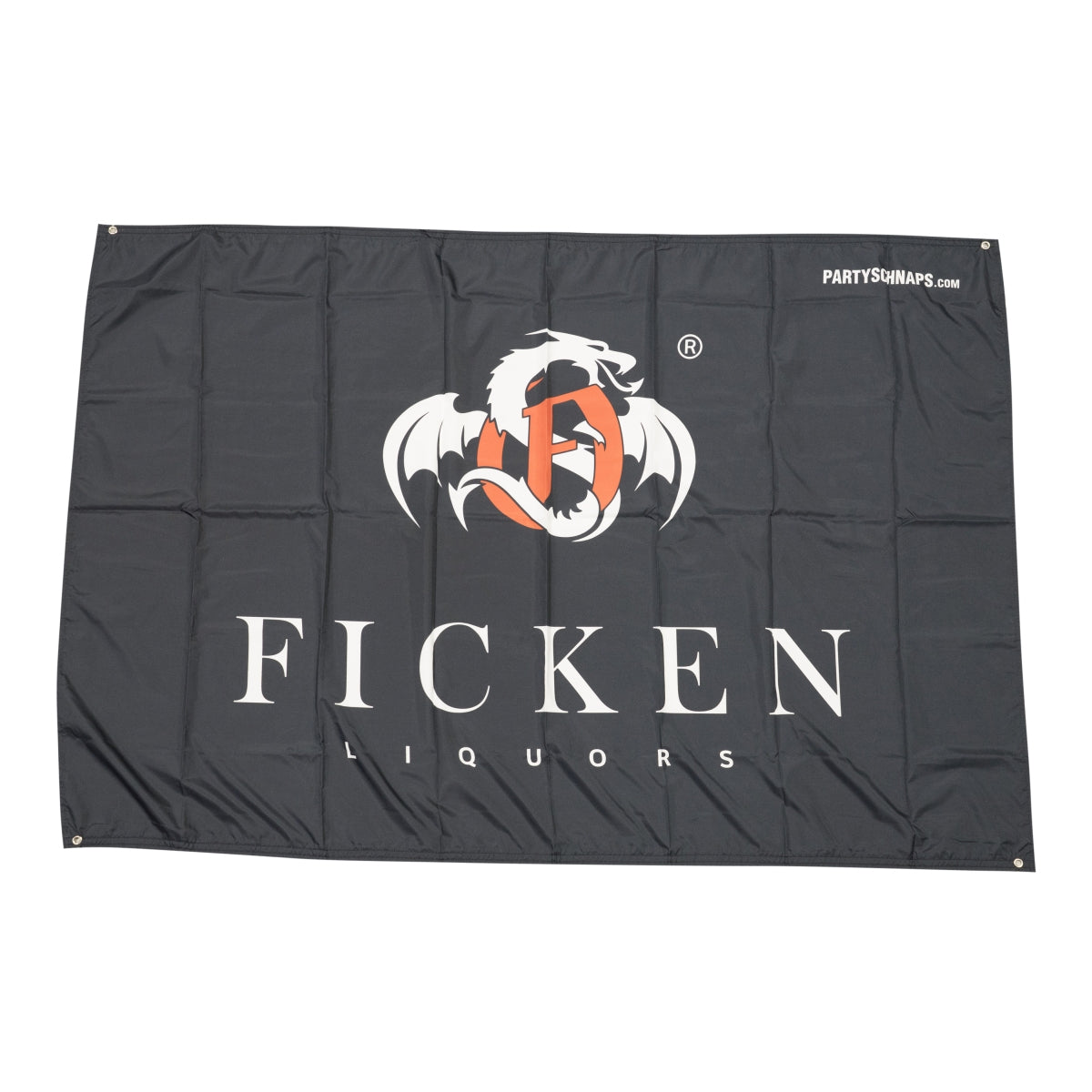 Bannière « Ficken Likör » (liqueur) 150 x 100 cm Drapeau Décoration Gastro Publicité Bar Festival Fête