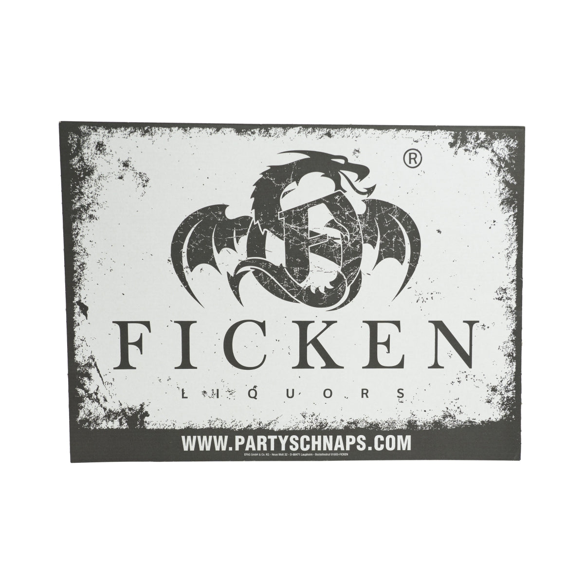Liqueur « Ficken » (baise) Panneau en carton « Apporte-moi une bière » Panneau de fête pour festival – Vue 2