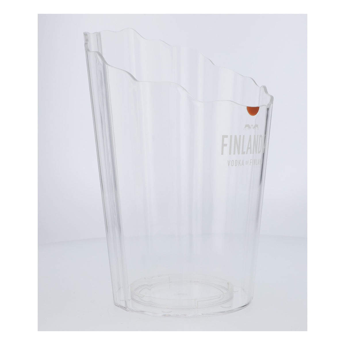 Finlandia Vodka Refroidisseur Bac à glaçons Récipient à glaçons Refroidisseur de bouteilles transparent – Vue 2