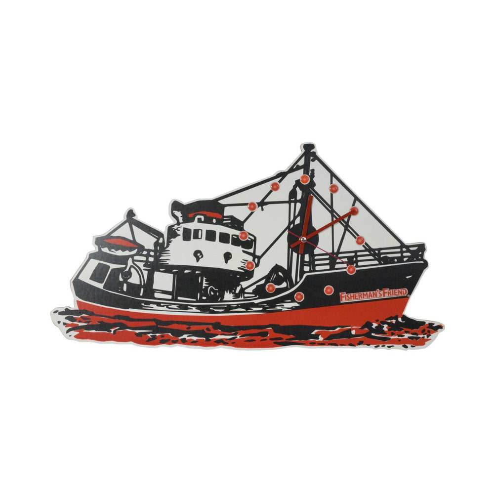 Fisherman's Friend Horloge murale Bateau Décoration Plaque murale Cadeau Collectionneur