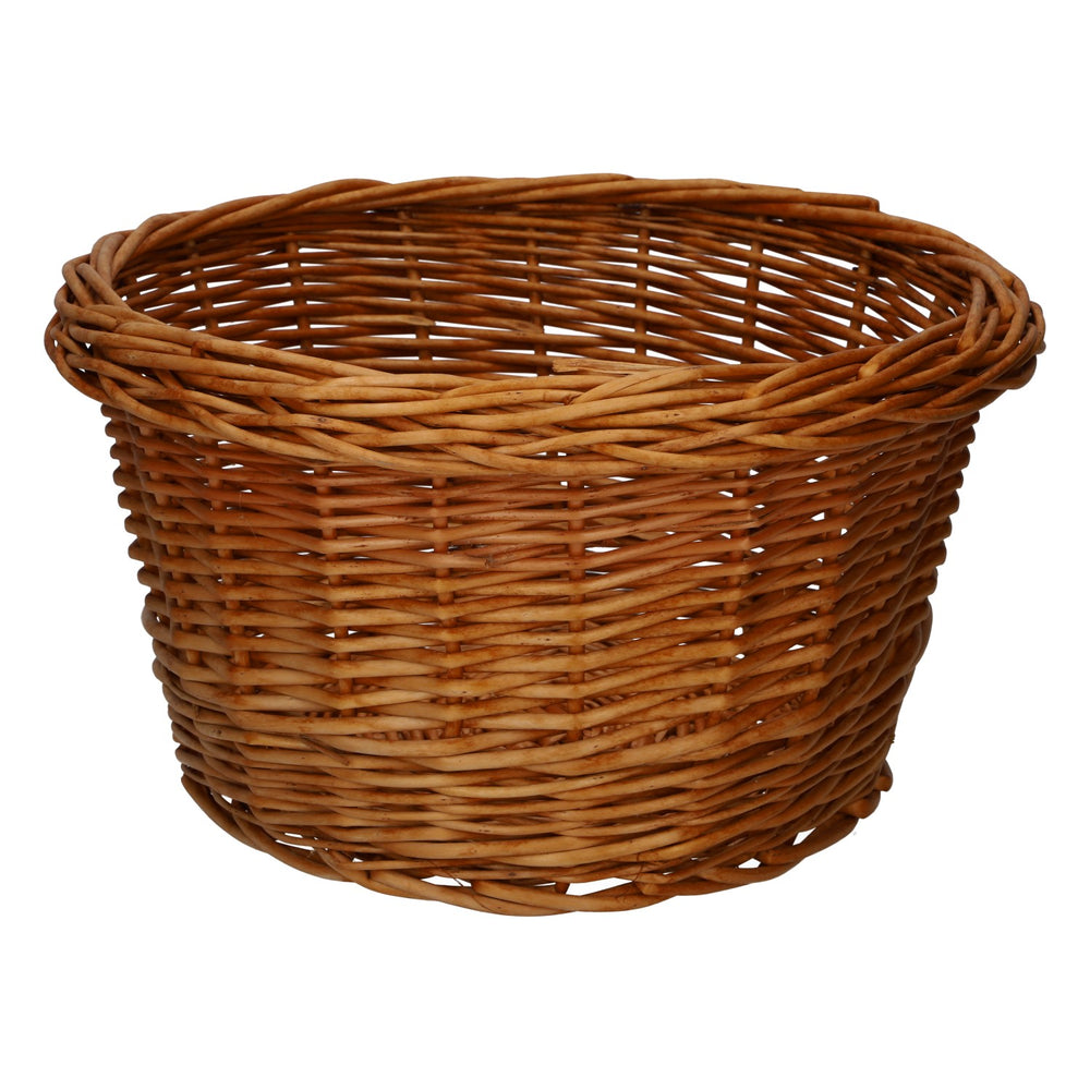 Panier tressé naturel marron