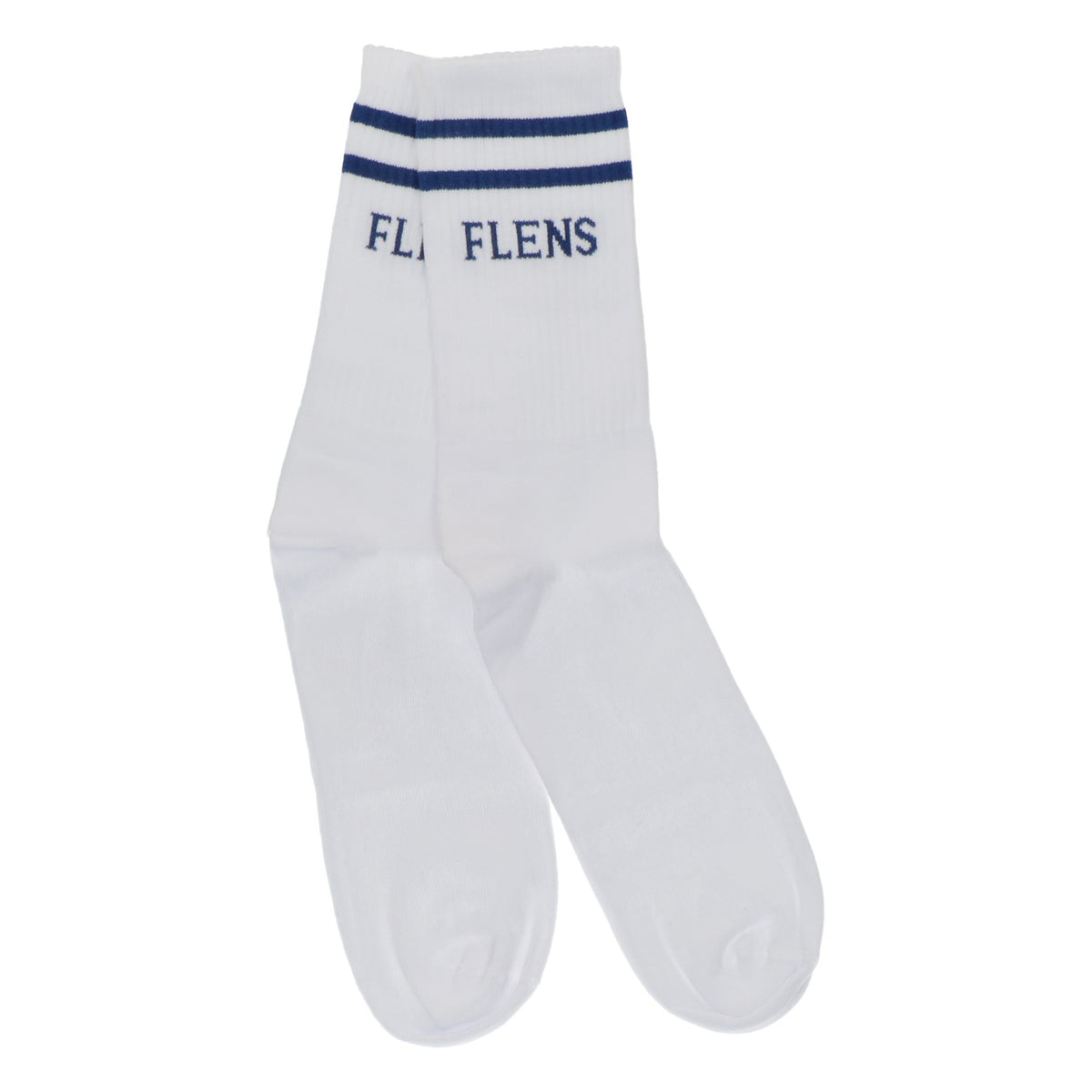 Chaussettes Flensburger Bier Chaussettes en laine Chaussettes unisexes « Flens » Blanc