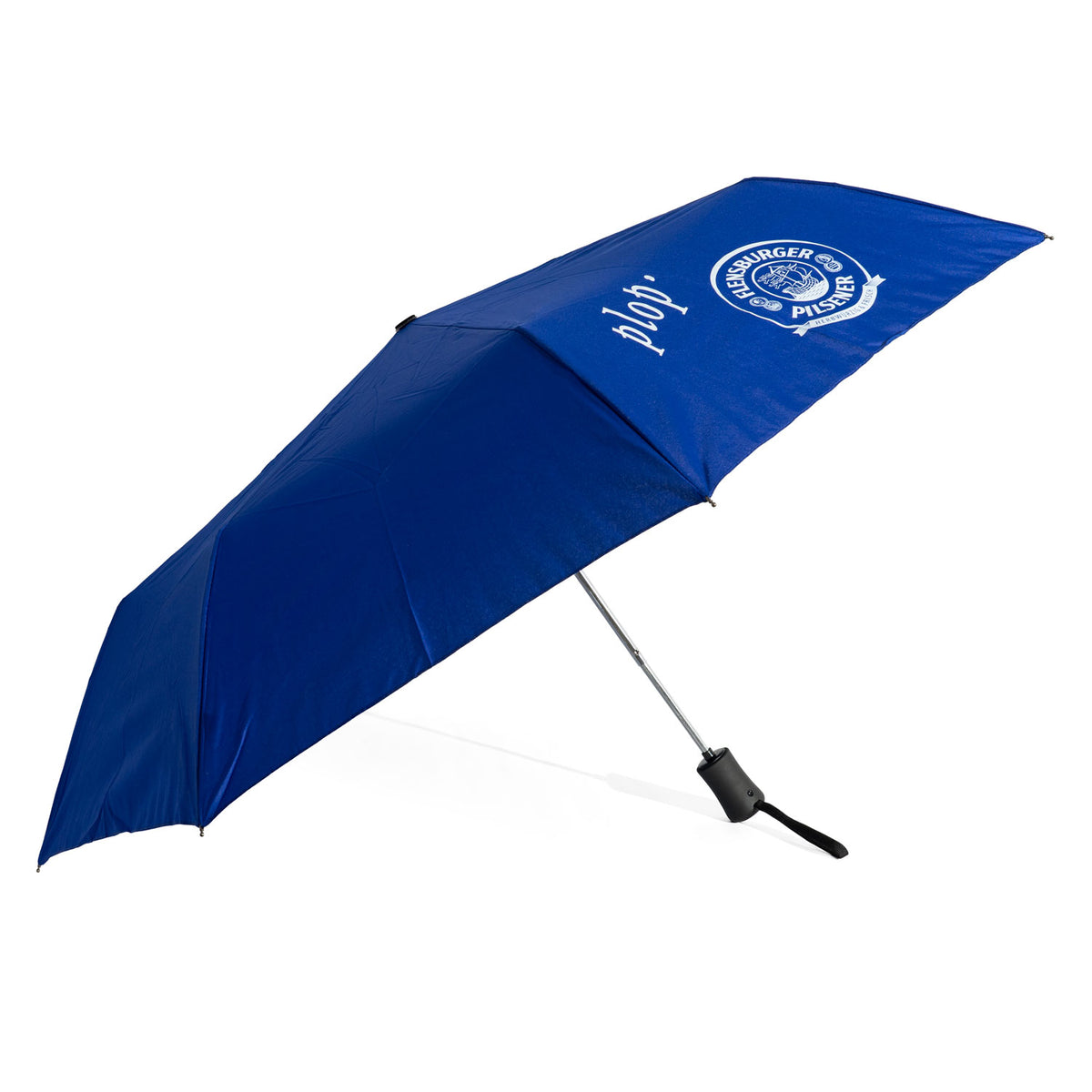 Parapluie pliant automatique bleu Flensburger Pilsener