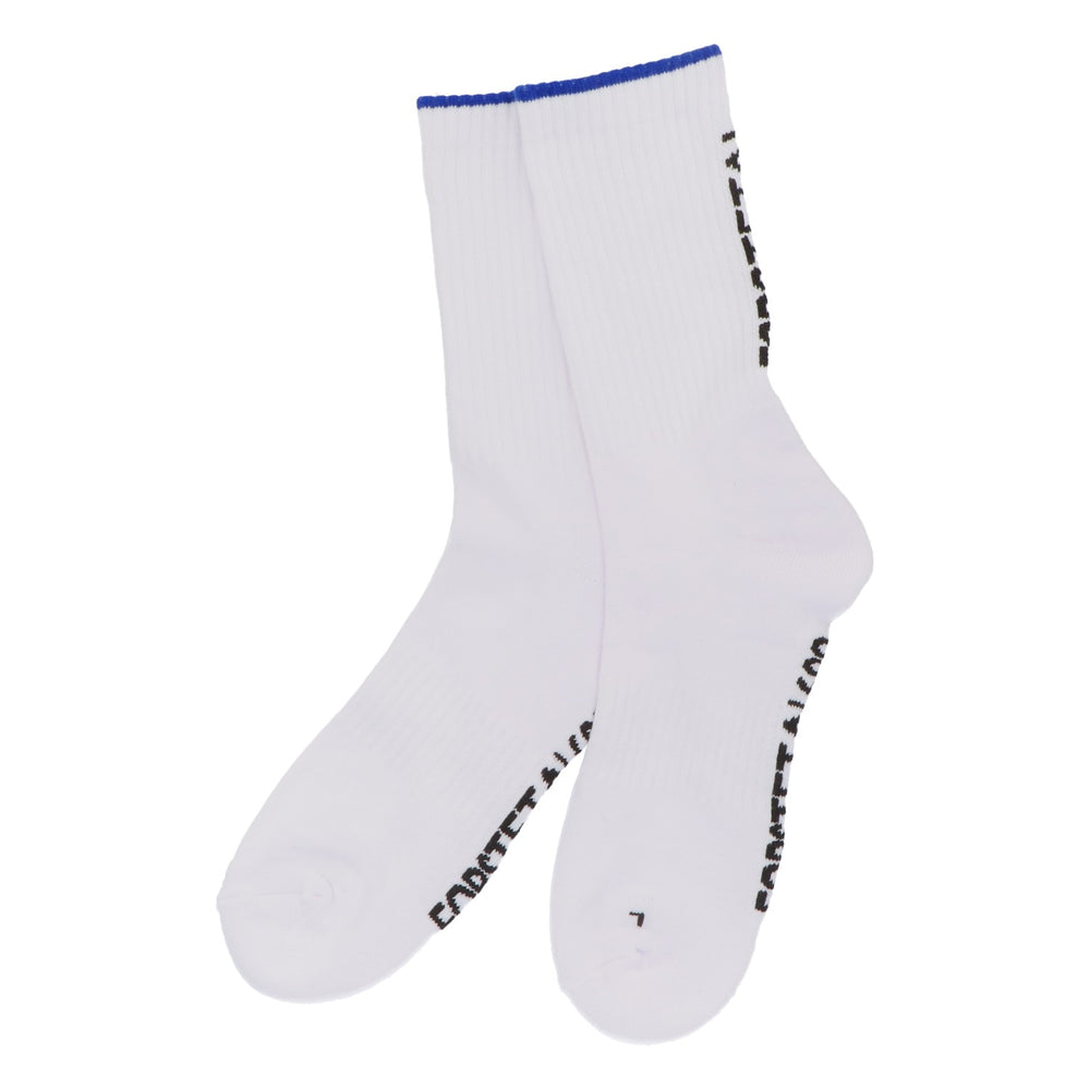 Chaussettes Forstetal Wasser Chaussettes Blanc-bleu Logo vertical Taille 37-41