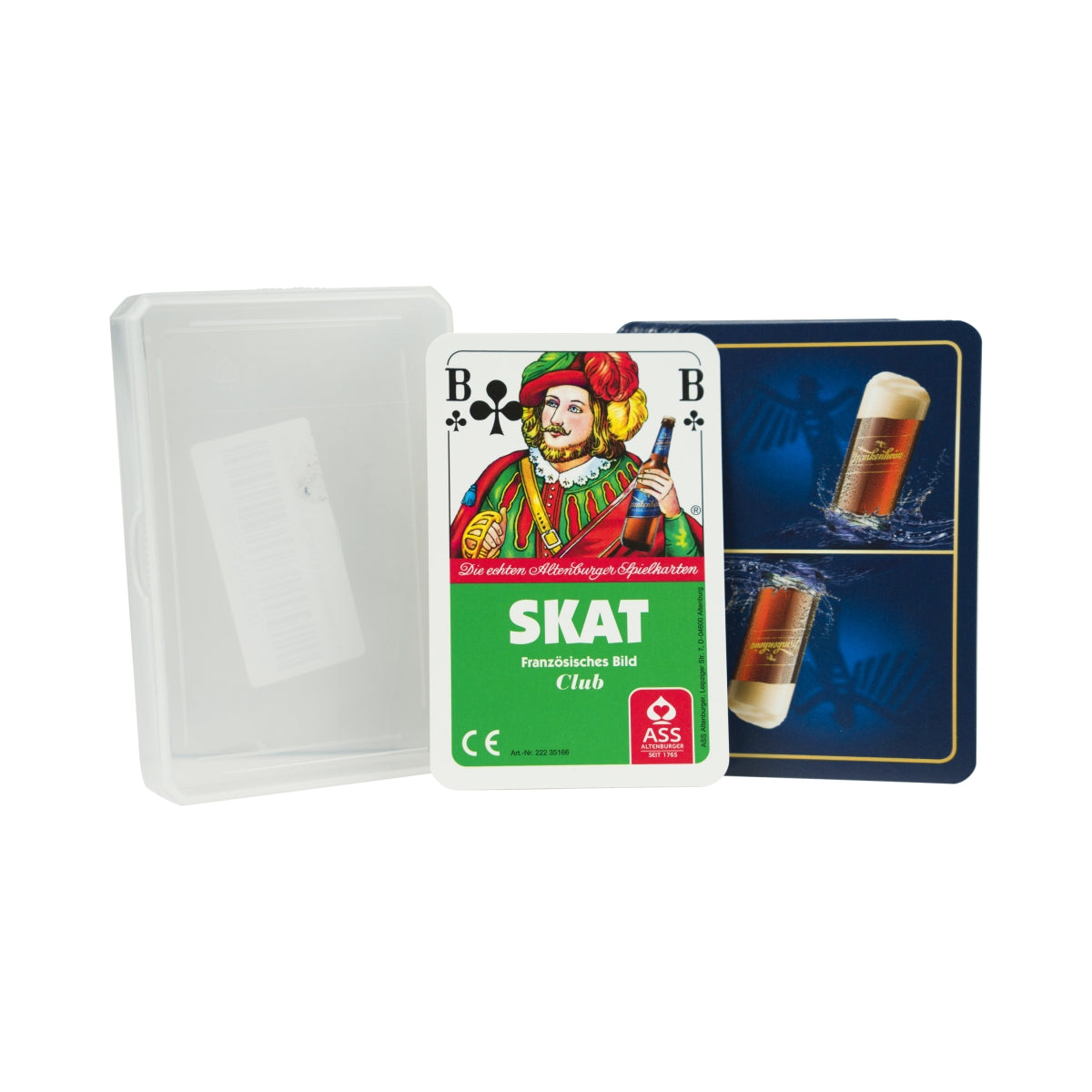 Frankenheim Bier Jeu de Cartes Skat Image Française Club Poker Canasta As Altenburger