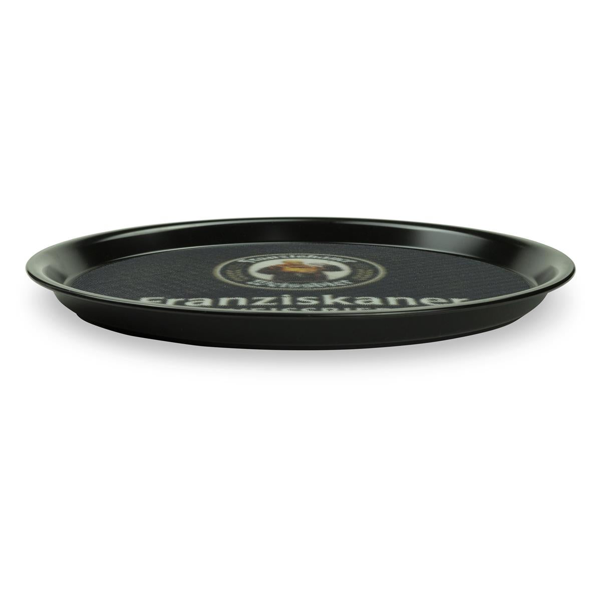 Plateau à bière Franziskaner Plateau de service Plateau de serveur caoutchouté noir – Vue 3