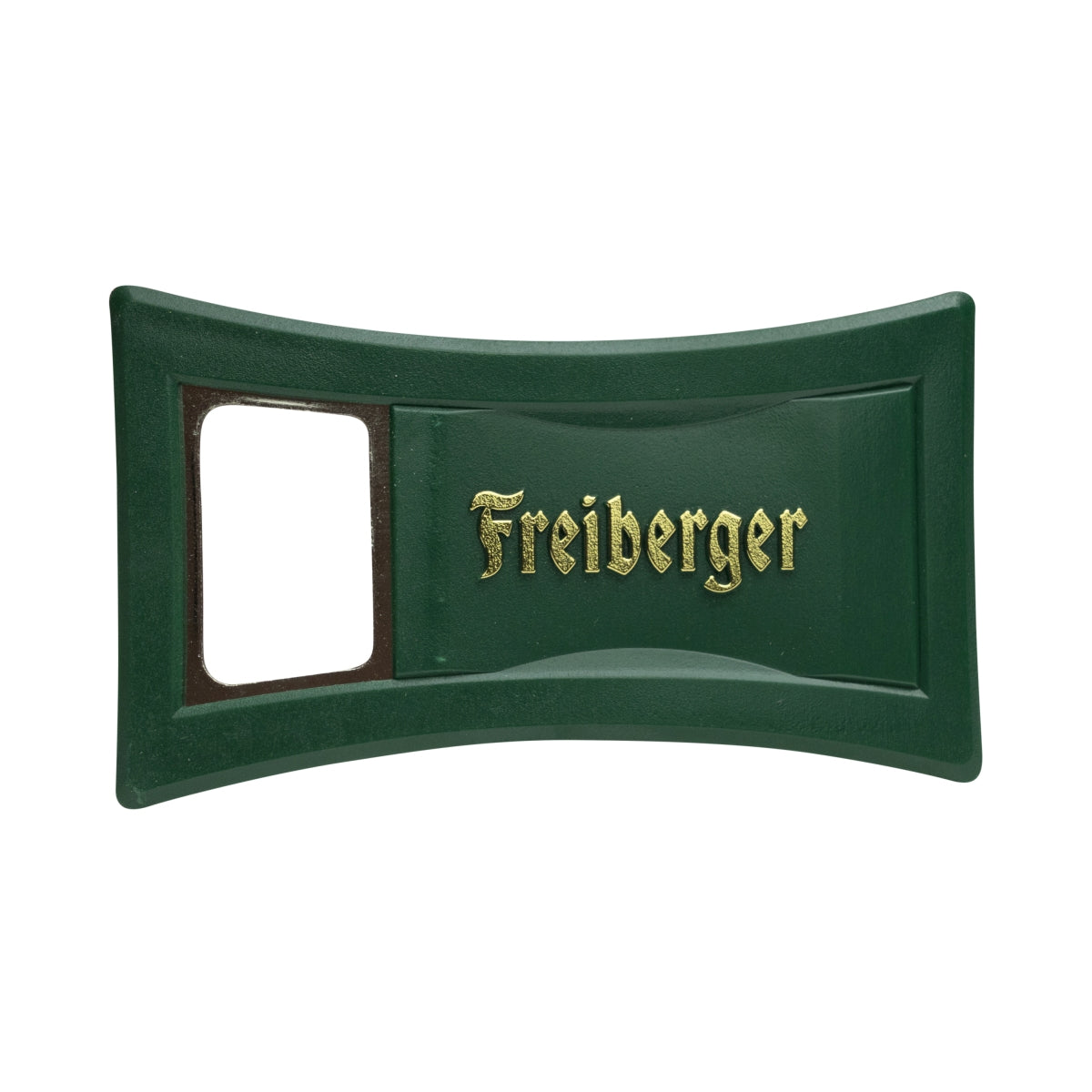 Ouvre-bouteille pour bière Freiberger, décapsuleur, levier d'ouverture, plastique vert