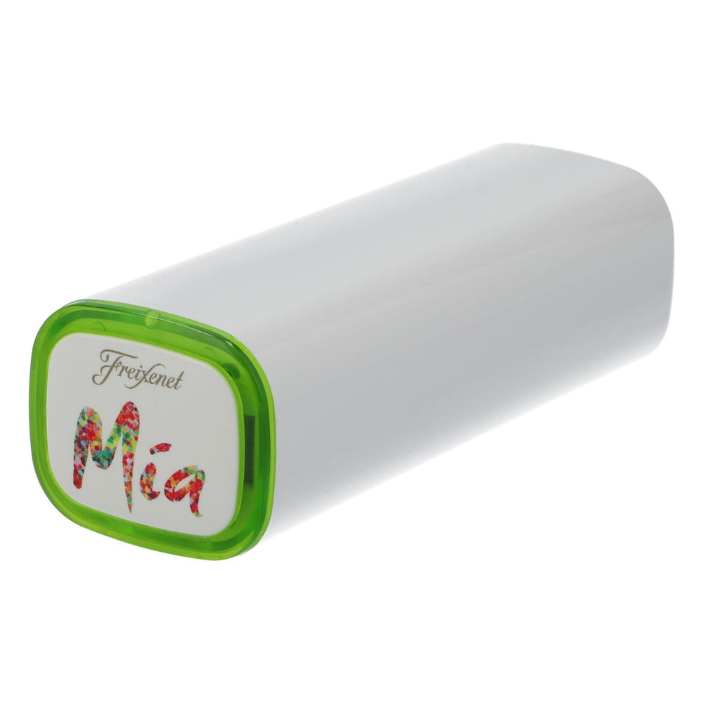 Freixenet Mia PowerBank Batterie externe 2600 mAh Batterie pour téléphone portable USB blanche