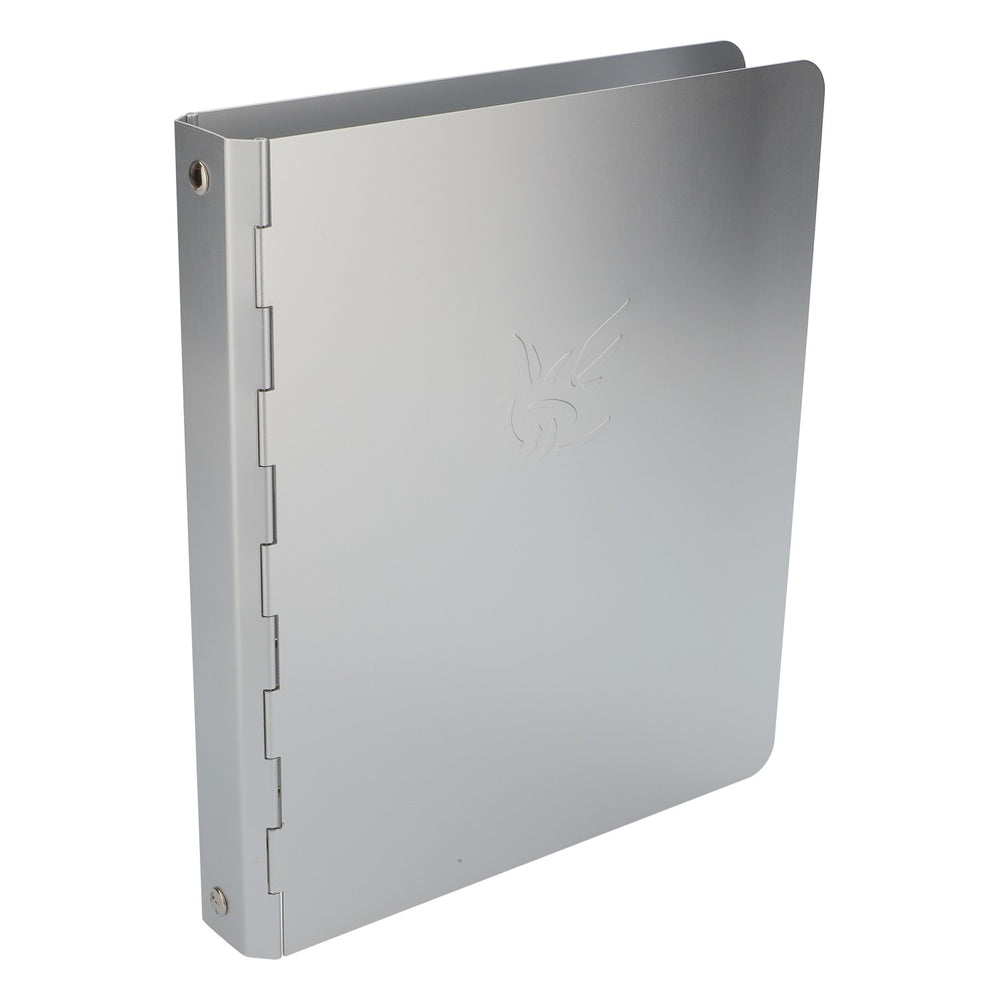 Gauloises Menu Classeur à anneaux Argent Aluminium Din A5
