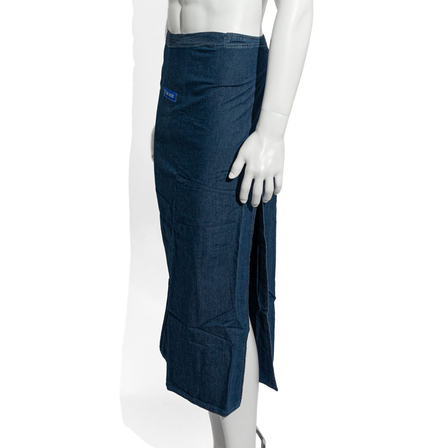Gauloises cigarettes Serveur Tablier de bistrot en jean Taille M bleu – Vue 4