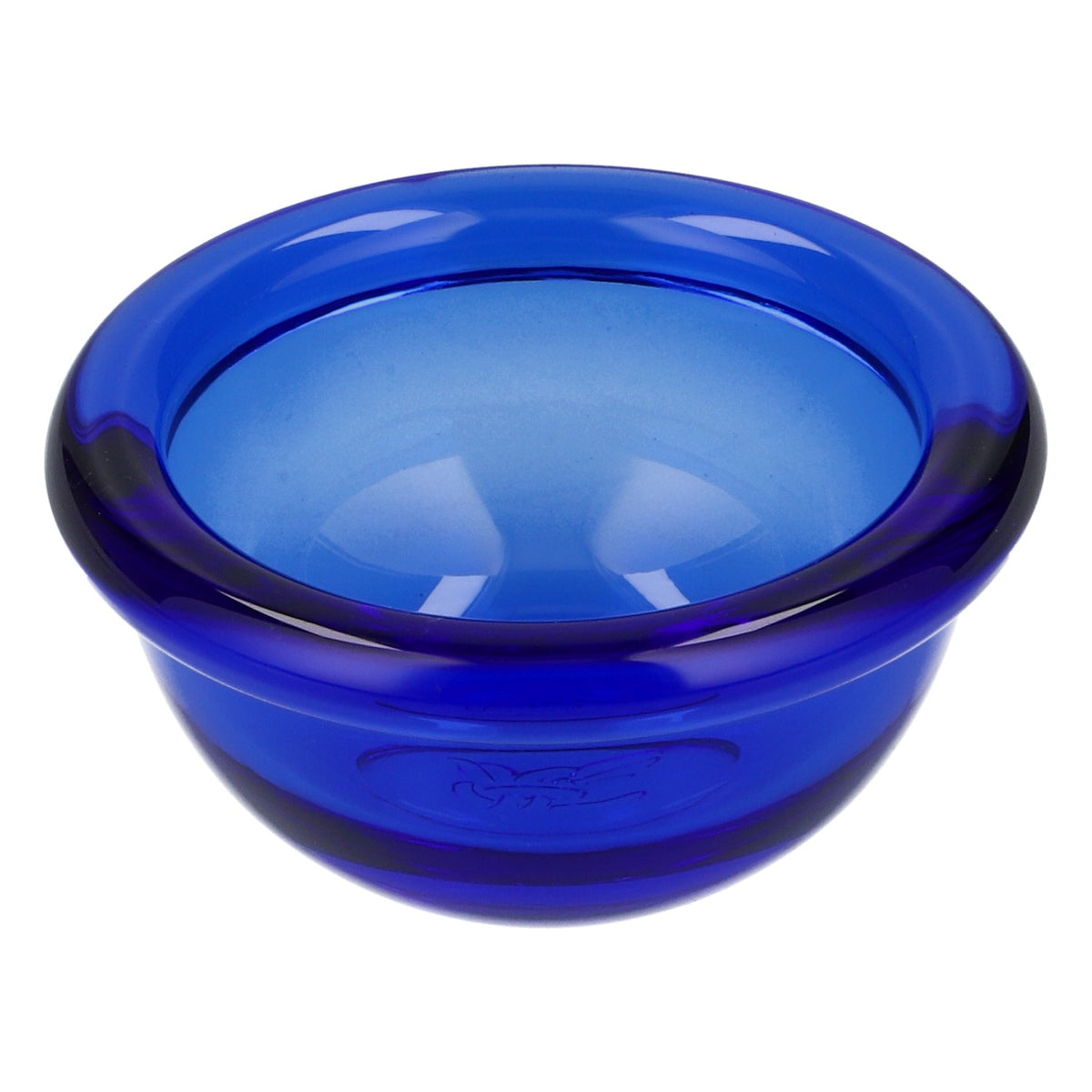 Porte-bougie en verre MINI Gauloises, inscription ronde bleue – Vue 2