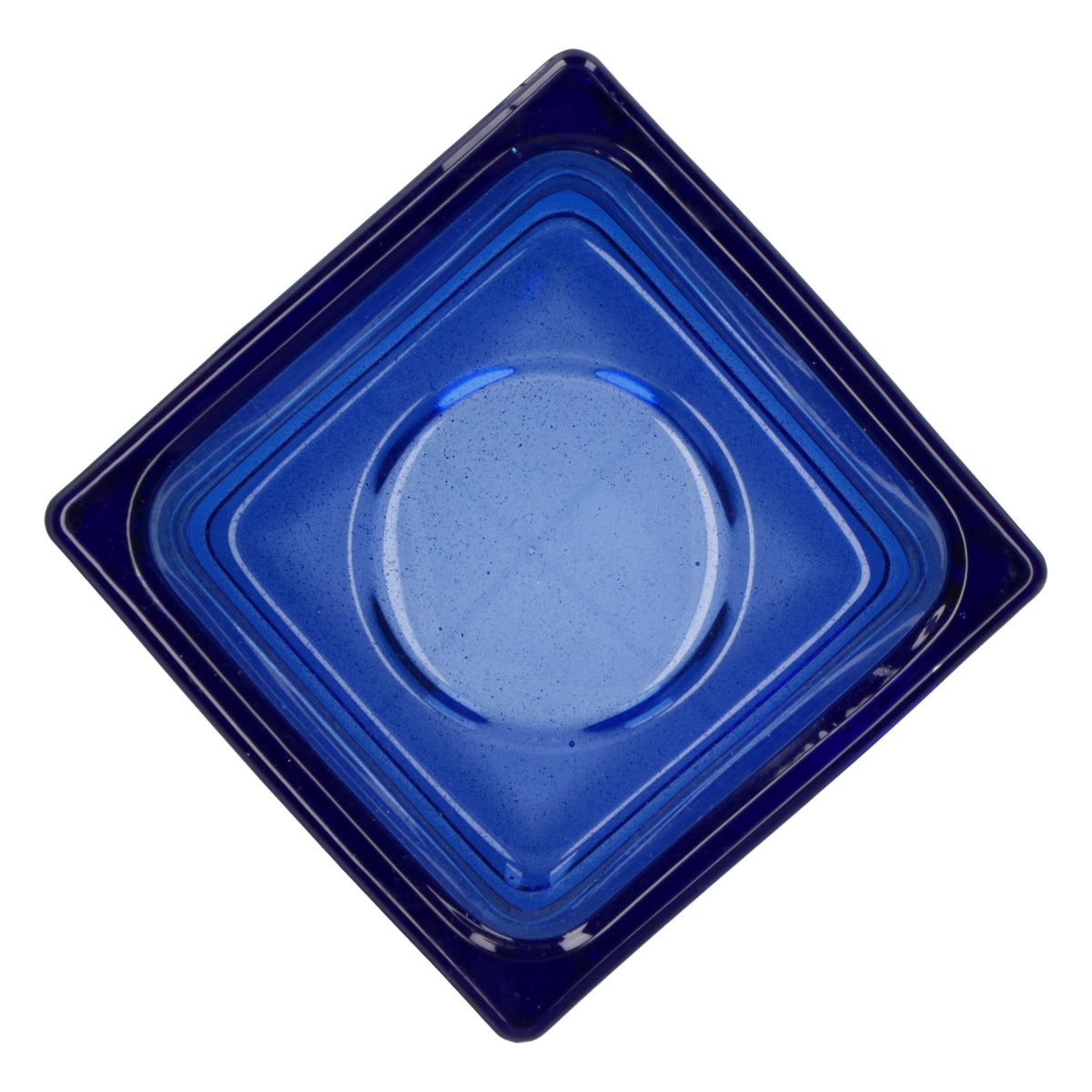 Gauloises Cigarettes Photophore Bleu Verre Support pour bougie à chauffe-plat Décoration Éclairage – Vue 4