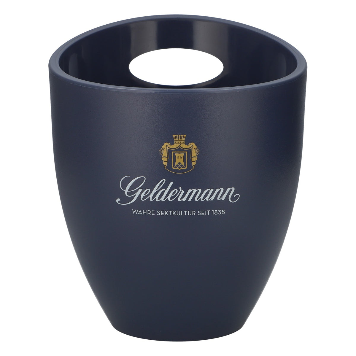 Geldermann Refroidisseur à bouteille de vin mousseux Bac à glaçons Icecube bleu