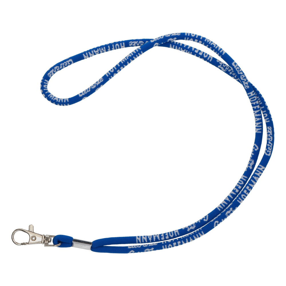 Getränke Hoffmann : cordon porte-clés, lanière, bleu, élastique, rond