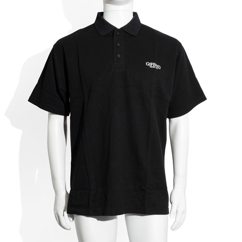 Chemise polo Giffard Liqueur Gin pour homme, modèle noir, taille XL