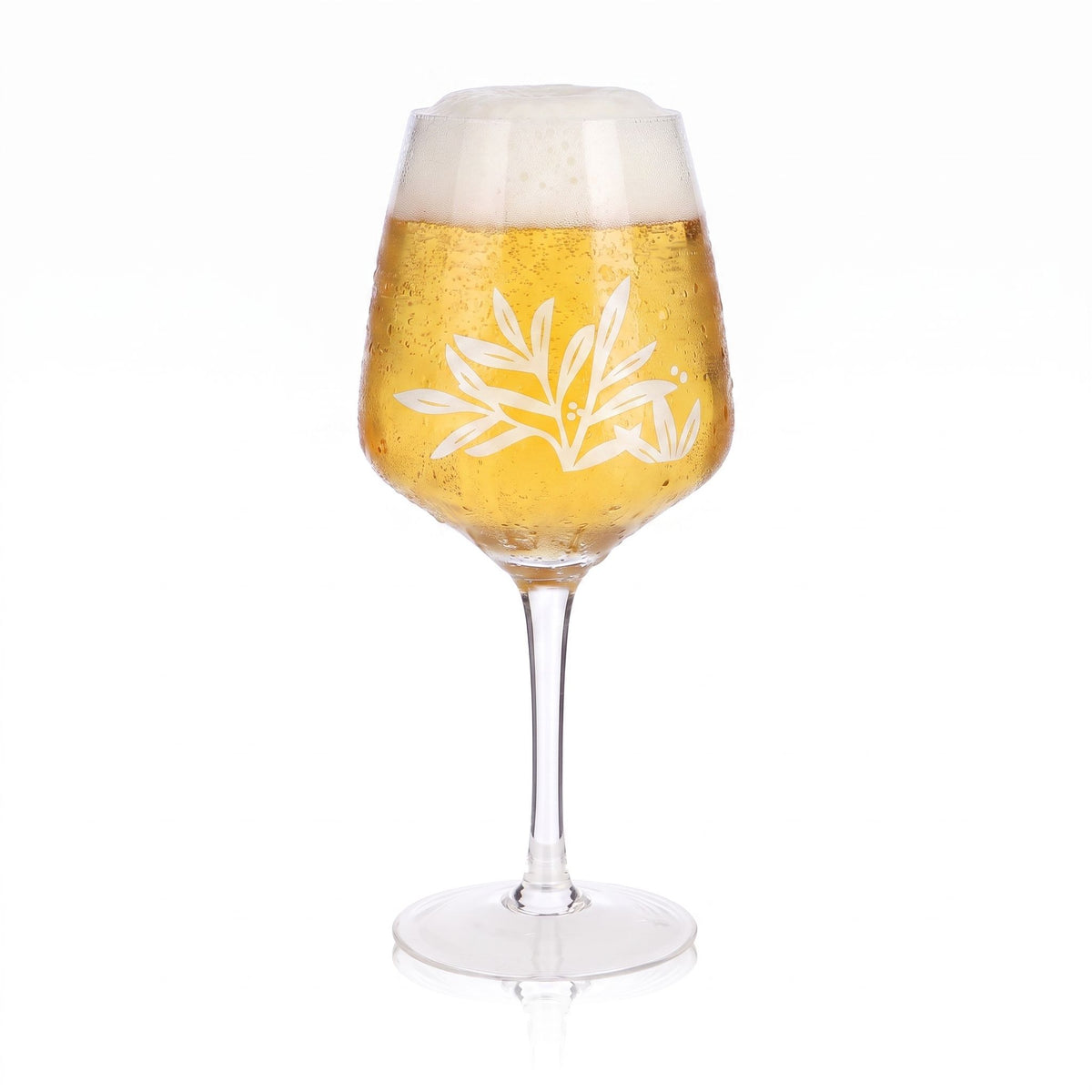 Verre à gin Mare, verre ballon, cocktail « Inspiration bleue »