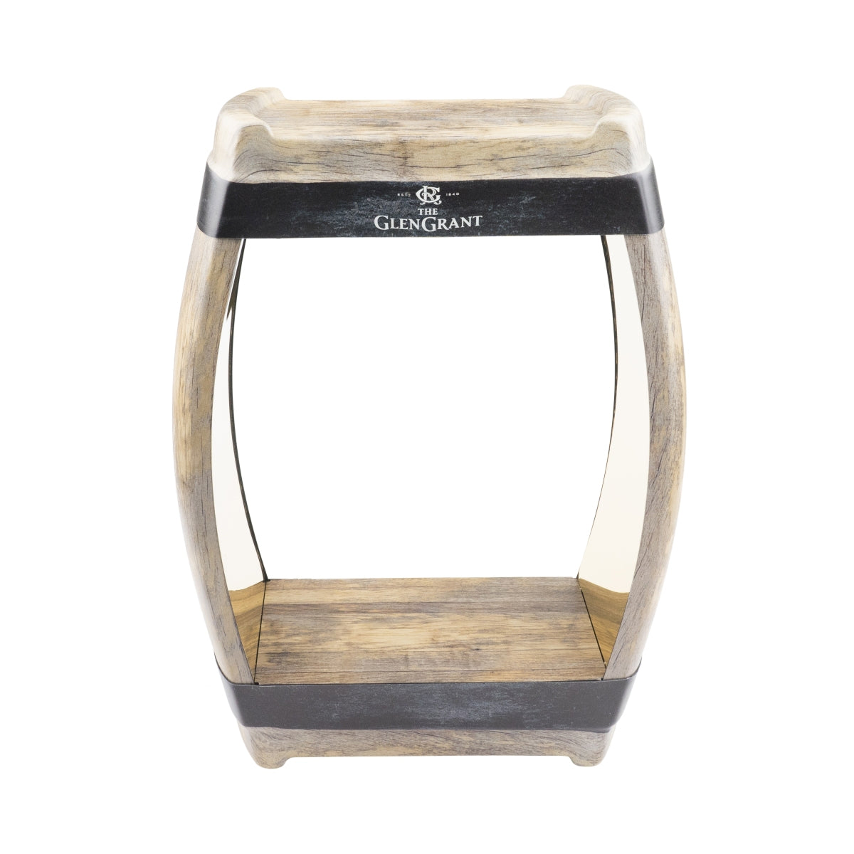 Glen Grant Glorifier Présentoir bouteille design fût en bois Whisky – Vue 4