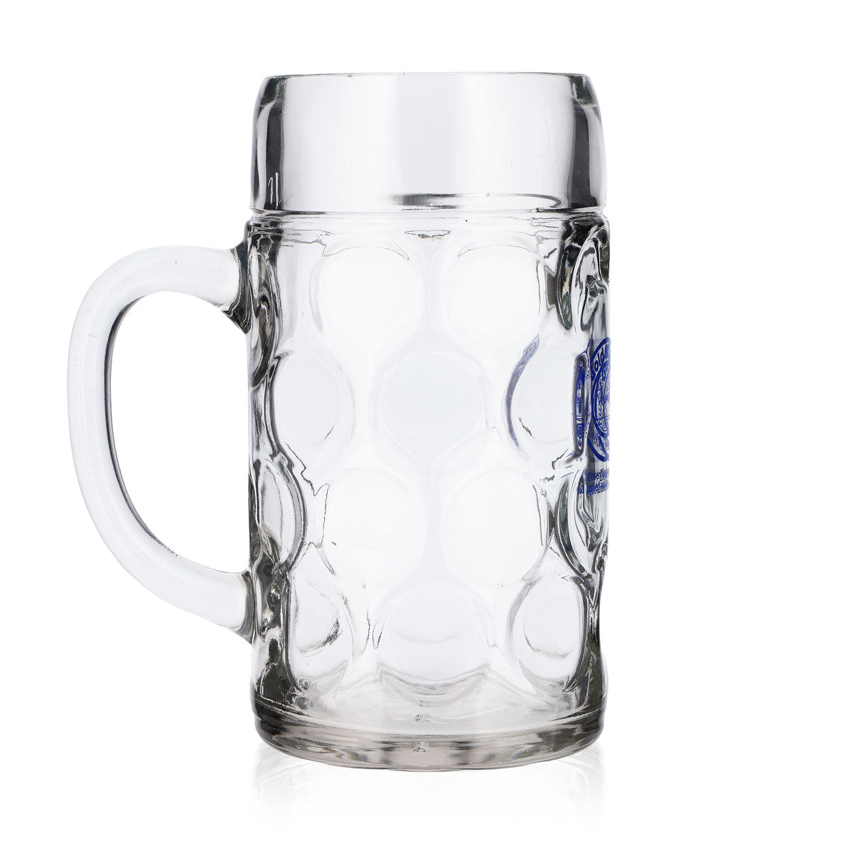 Verre à bière Gold Ochsen, chope de 1 l, logo bleu – Vue 3