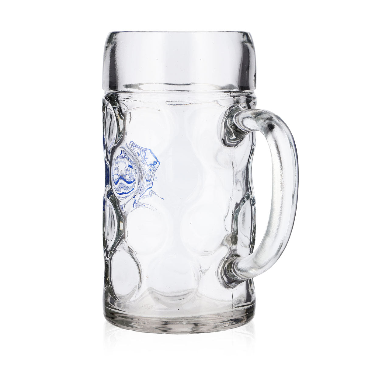 Verre à bière Gold Ochsen, chope de 1 l, logo bleu – Vue 4