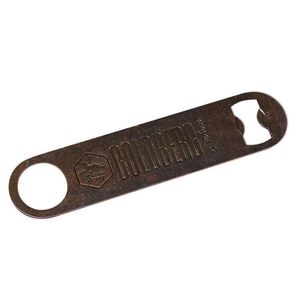 Ouvre-bouteille Goldberg Barblade Couteau de sommelier Speed aspect rouillé estampé Gastronomie