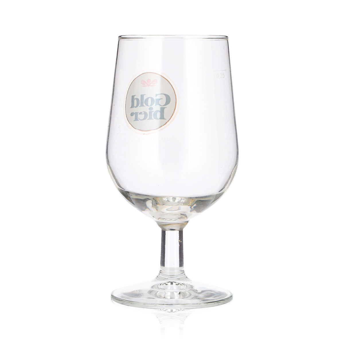 Verre à bière Goldbier 0,25 l, modèle « Calice Anversa », de deuxième choix, d'occasion – Vue 4