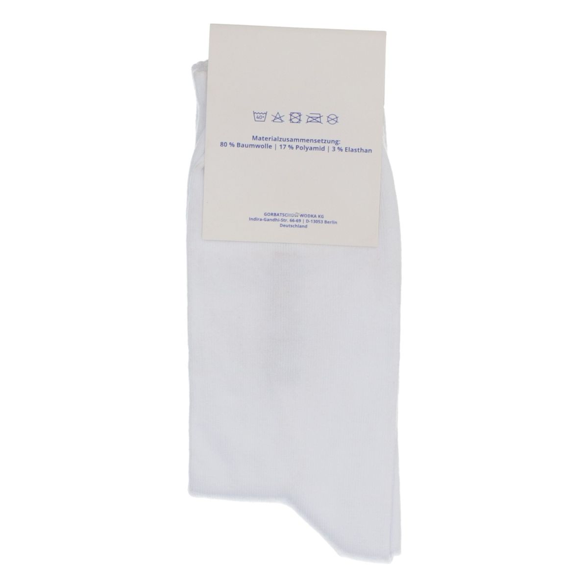 Chaussettes Gorbatchev Chaussettes courtes Rayures bleues Unisexe Taille 37-41 – Vue 2