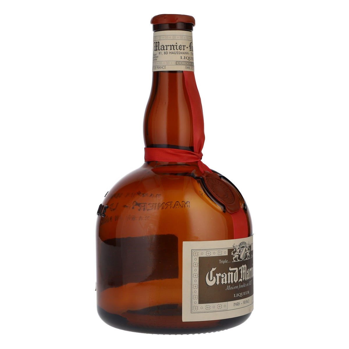 Bouteille décorative de liqueur Grand Marnier Bouteille décorative vide Triple Orange – Vue 2