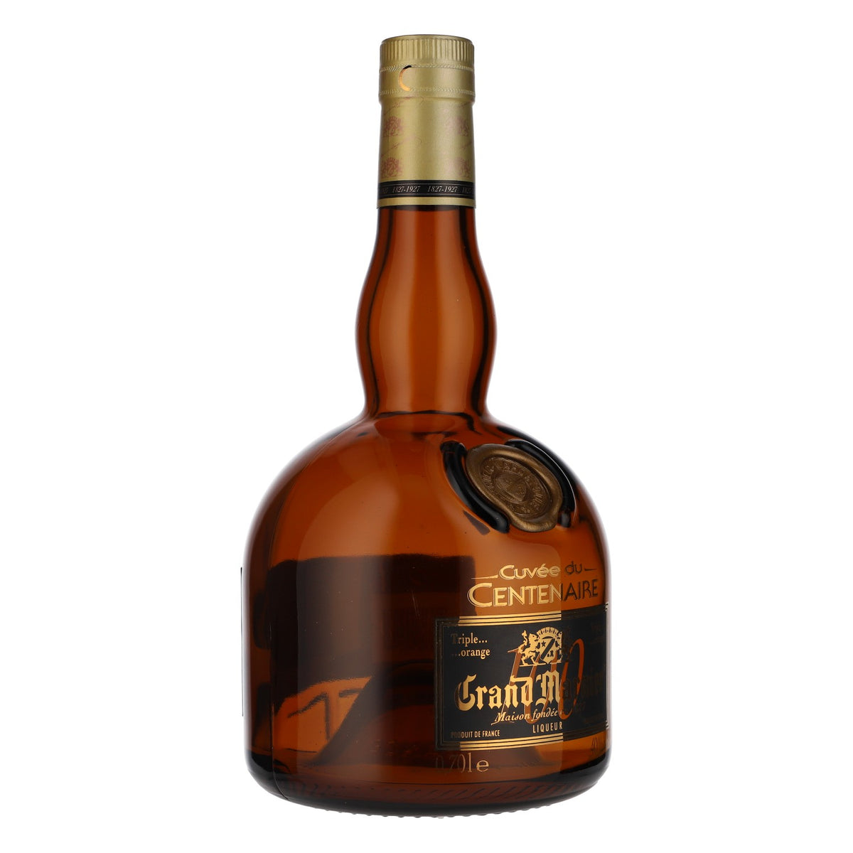 Bouteille vide de liqueur Grand Marnier, 100 ans, avec coffret – Vue 2