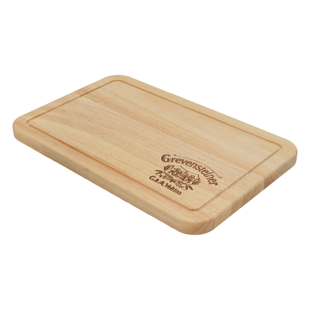 Grevensteiner Bier Planche à découper en bois véritable Planche à découper pour le petit-déjeuner