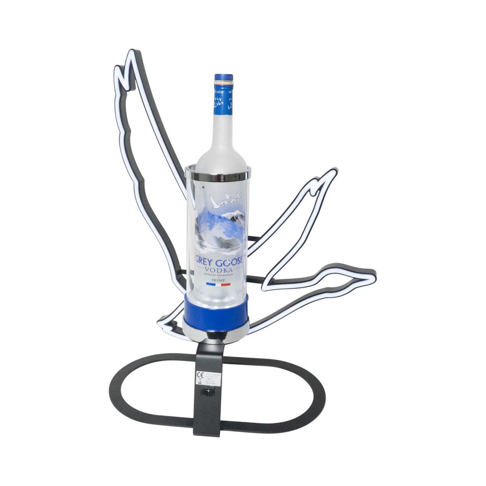 Grey Goose Glorifier LED Oie Néon Night Presenter Présentateur de bouteilles Déco