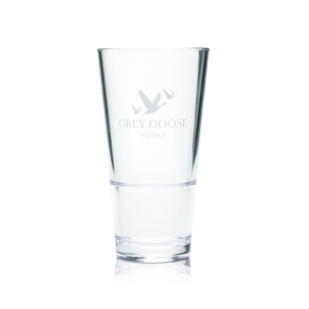 Grey Goose Gobelet en plastique 0,3 l Gobelet réutilisable en plastique calibré pour la restauration et les bars