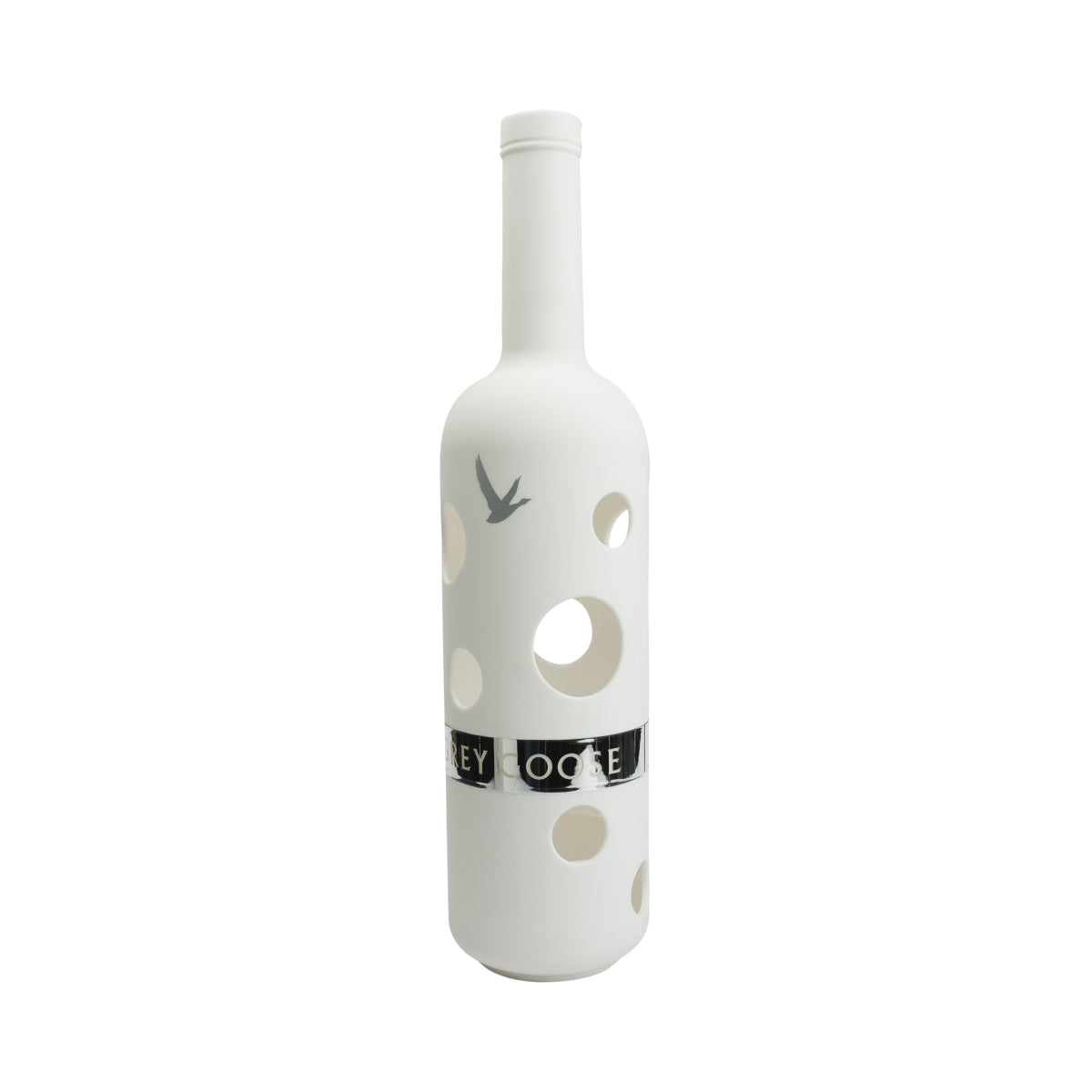 Grey Goose Vodka Glorifier trous blanc 1 l bouteille présentoir décoratif pour bar – Vue 2