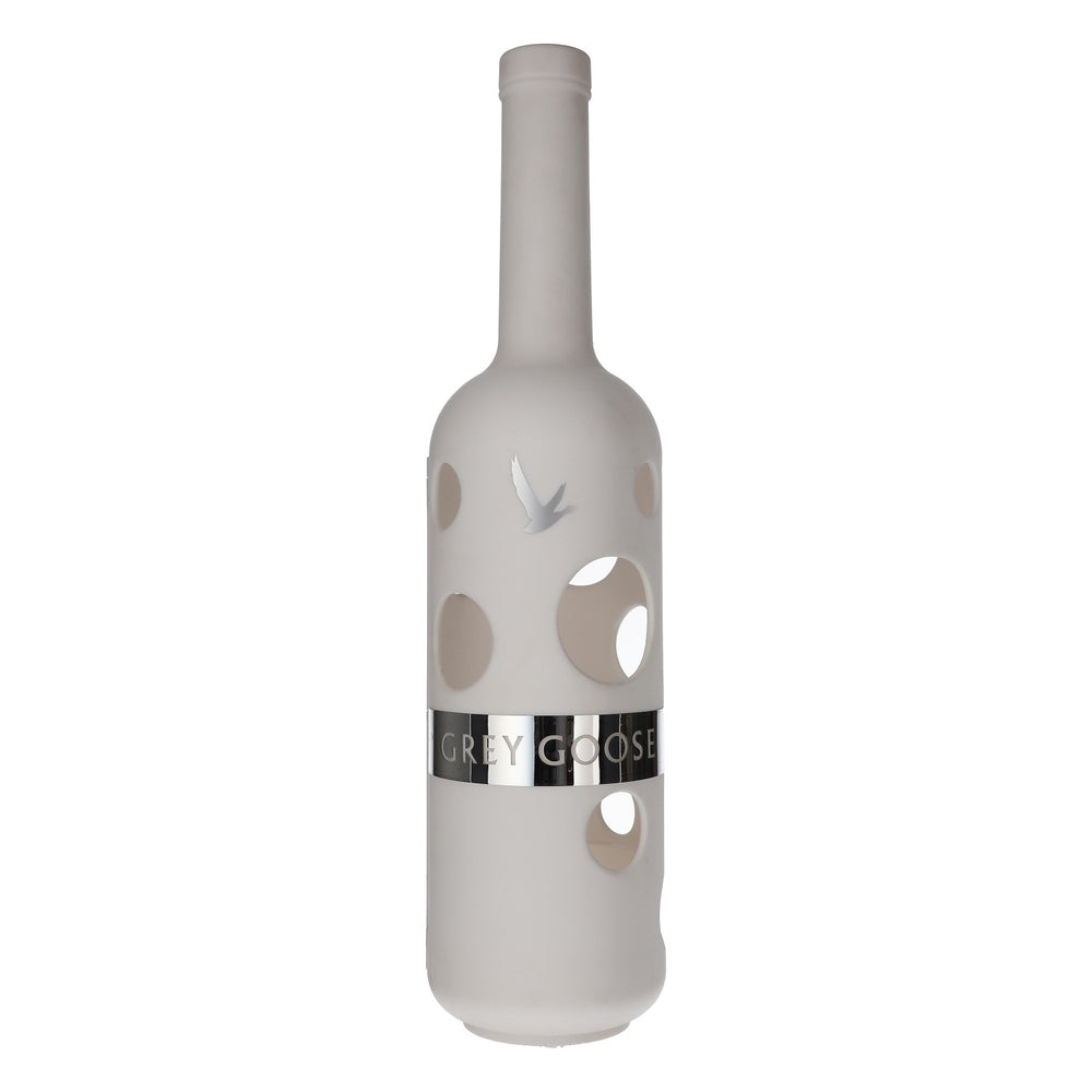 Grey Goose Vodka Présentoir blanc pour bouteille de 1,5 l provenant de l'exposition