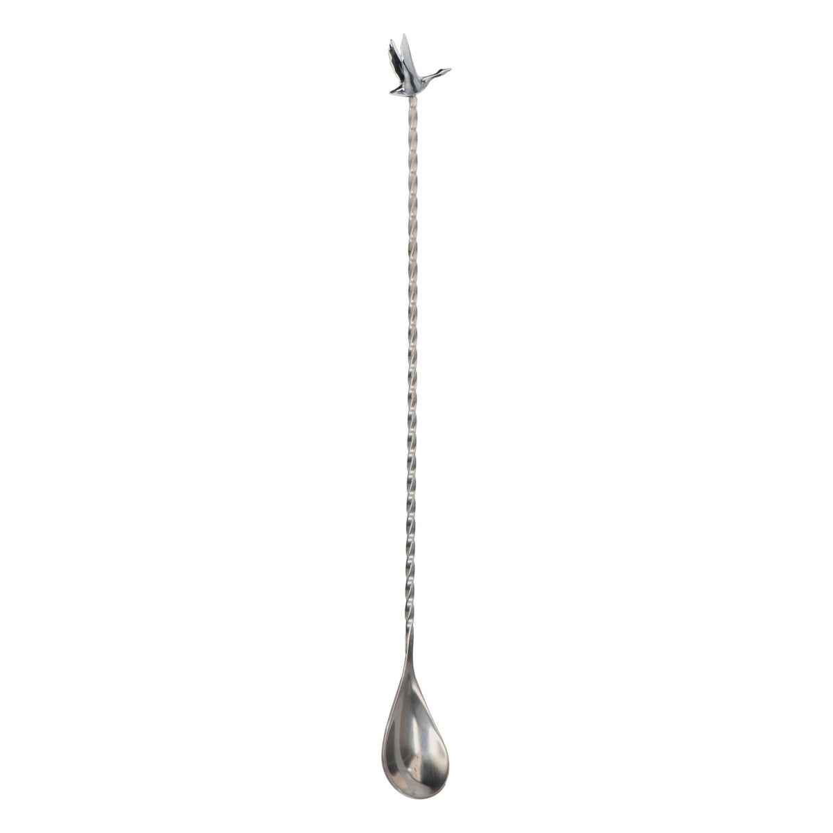 Grey Goose Vodka Stirrer Agitateur avec cuillère à manche allongé en acier inoxydable