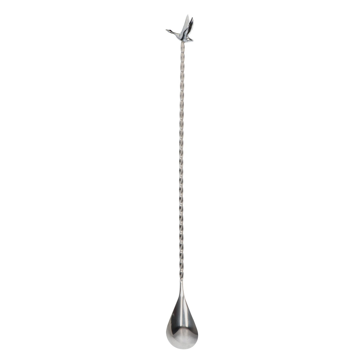 Grey Goose Vodka Stirrer Agitateur avec cuillère à manche allongé en acier inoxydable – Vue 2
