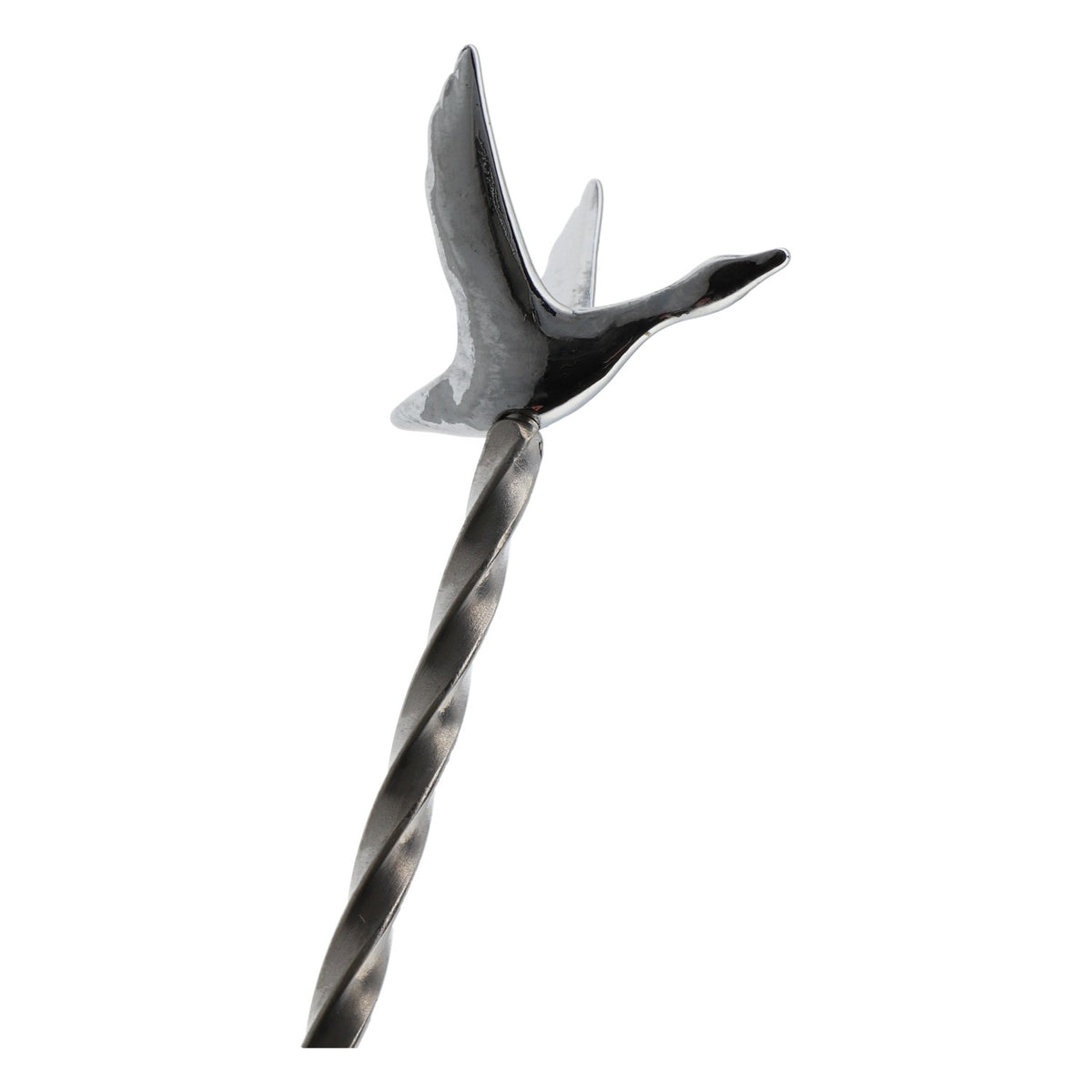 Grey Goose Vodka Stirrer Agitateur avec cuillère à manche allongé en acier inoxydable – Vue 3
