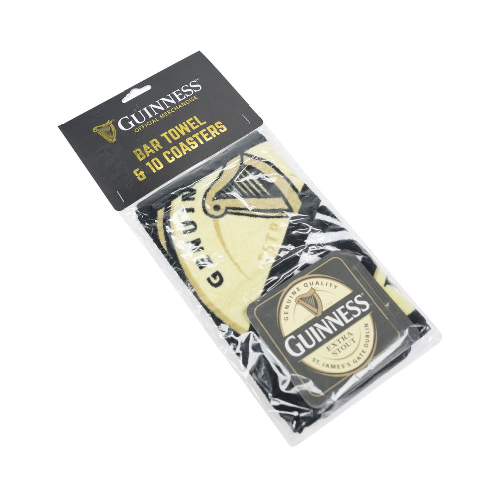 Set de serviettes Guinness + 10 sous-verres Dublin Brewery Britain