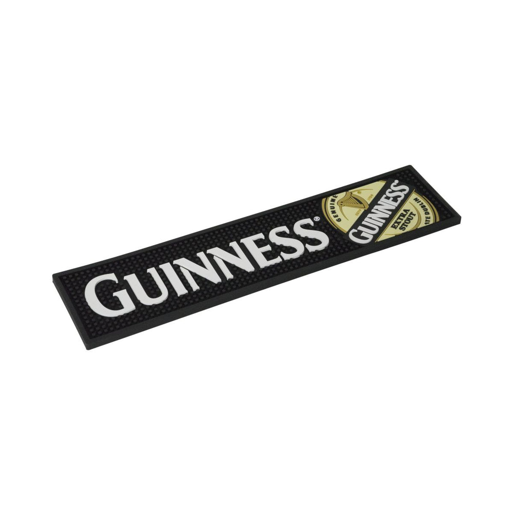 Guinness Tapis de bar Tapis de service 50x12cm Accessoires de bar anti-gouttes