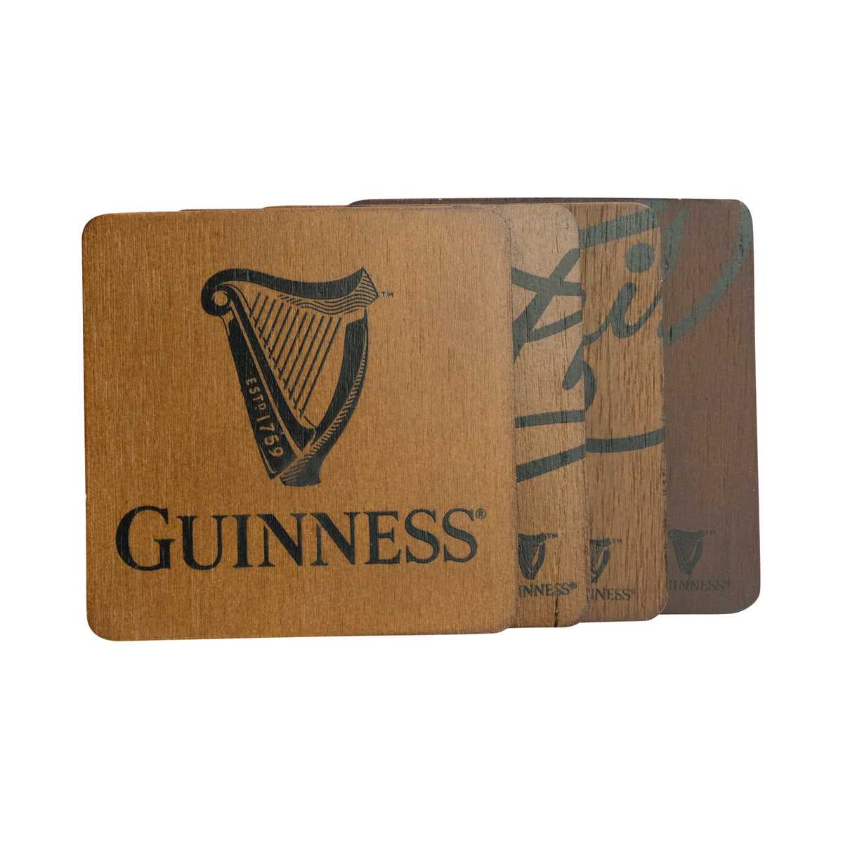 Ensemble Guinness Beer Bar composé de verres à bière, sous-verres et décapsuleurs – Vue 2
