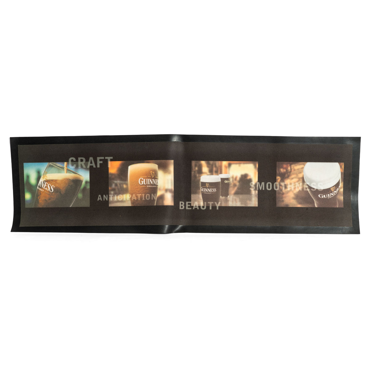 Tapis de bar Guinness Tapis égouttoir Accessoires de bar Bar maison 87 x 24 cm