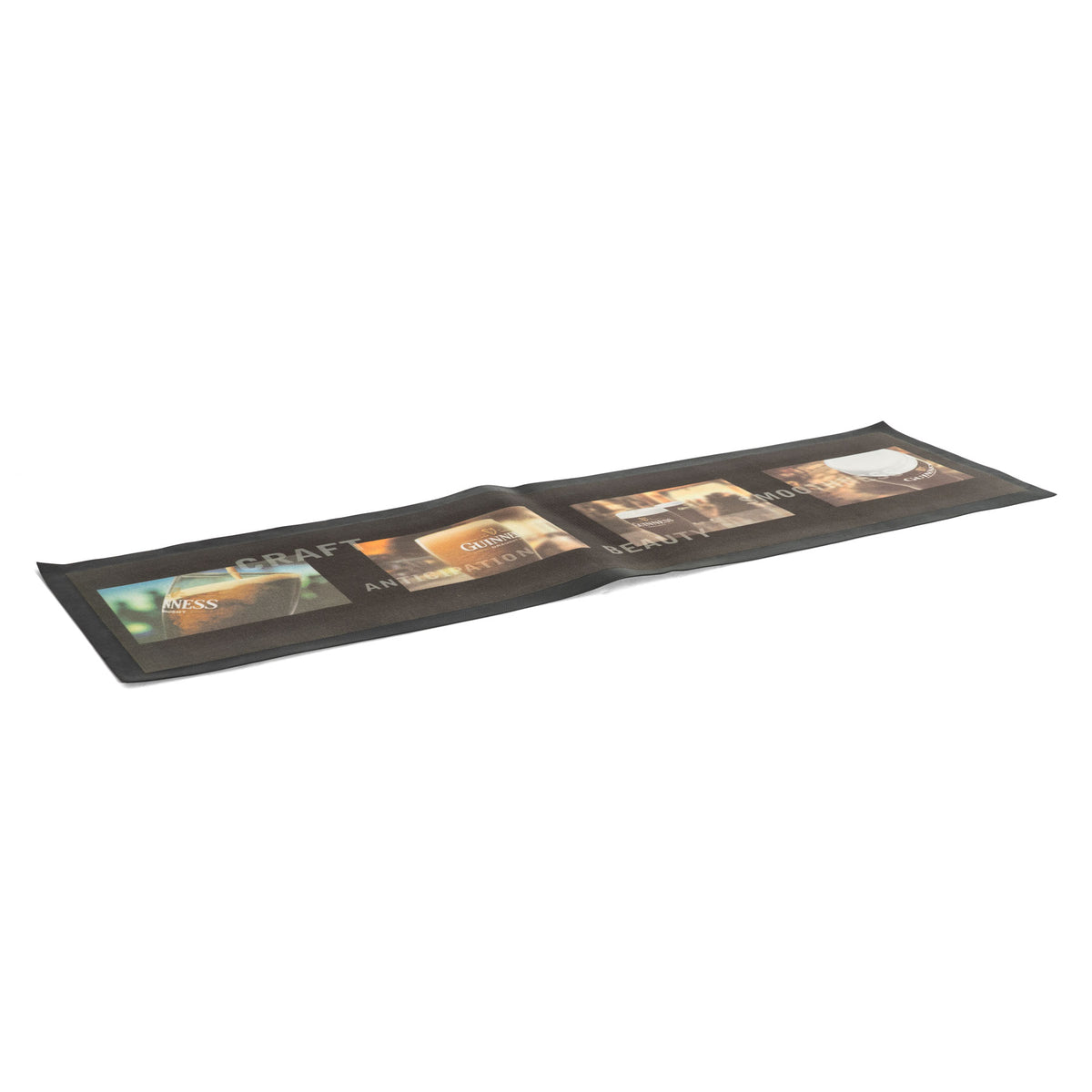Tapis de bar Guinness Tapis égouttoir Accessoires de bar Bar maison 87 x 24 cm – Vue 2
