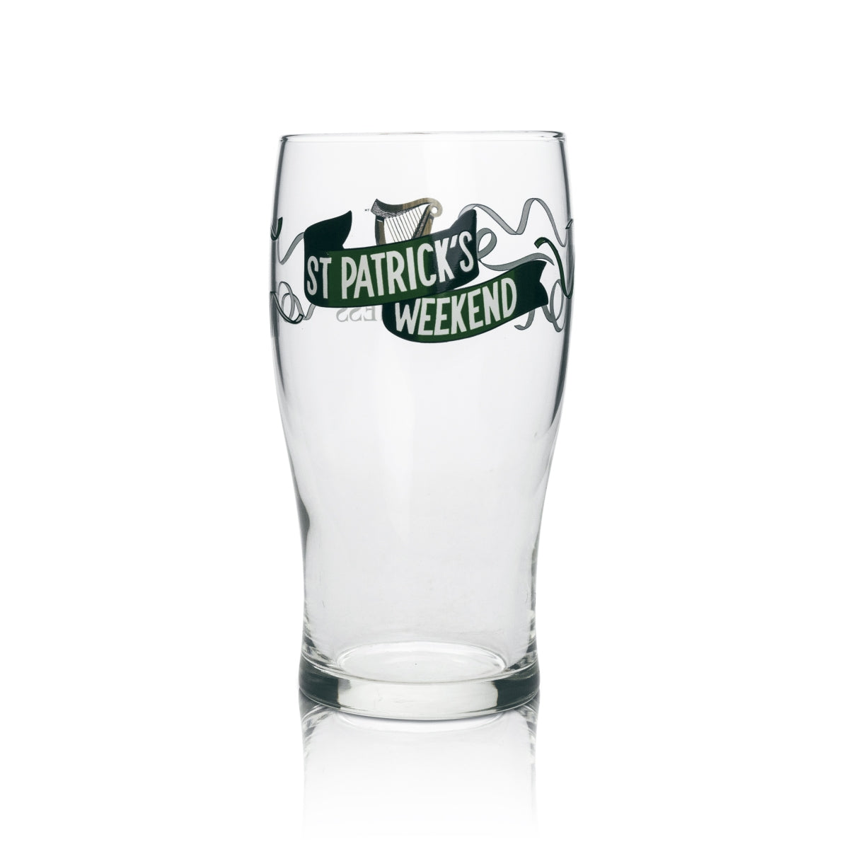 Verre à bière Guinness 0,5 l, verre St Patrick, verres à bière, pint, Irish Bar, pub, harpe, bière – Vue 2