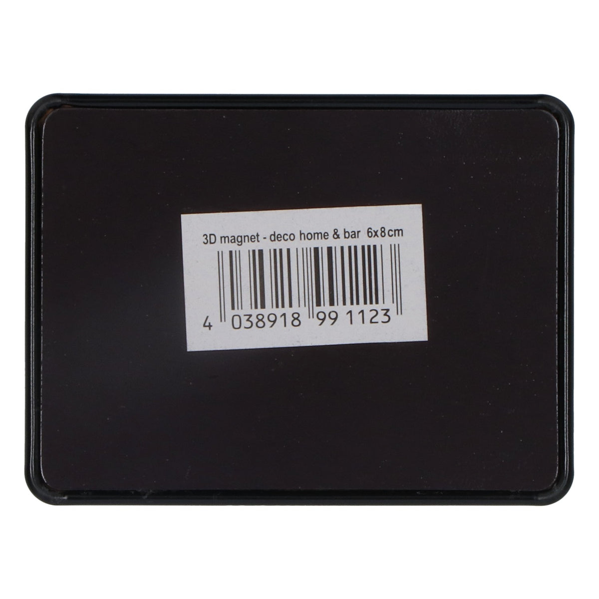 Aimant pour réfrigérateur Guinness Aimant de cuisine 6x8 cm Aimant 3D « Black is beautiful » – Vue 2