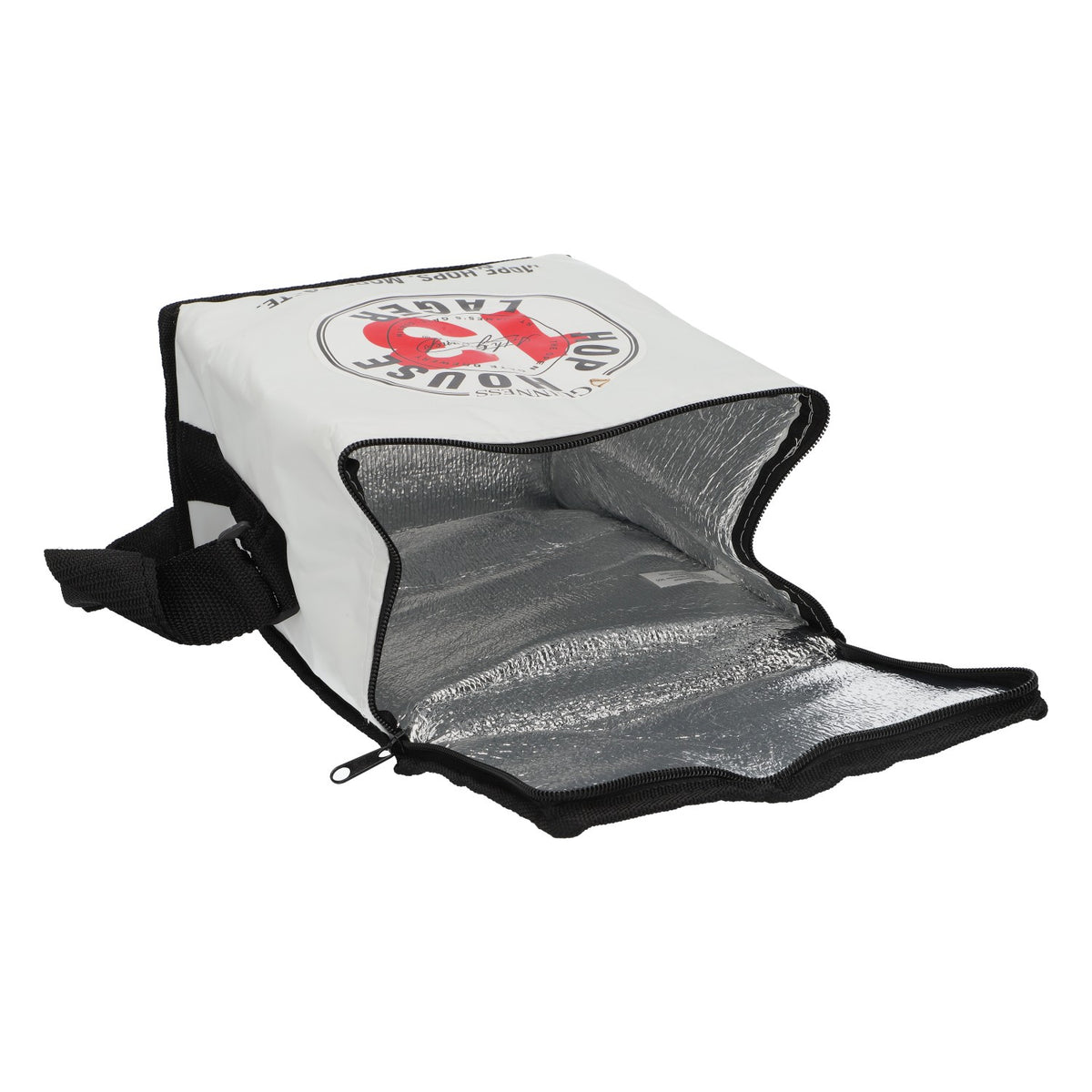 Sac isotherme Guinness Sac isotherme Sixpack Coller Bag Icebag Retro Camping Sac de plage Blanc – Vue 5