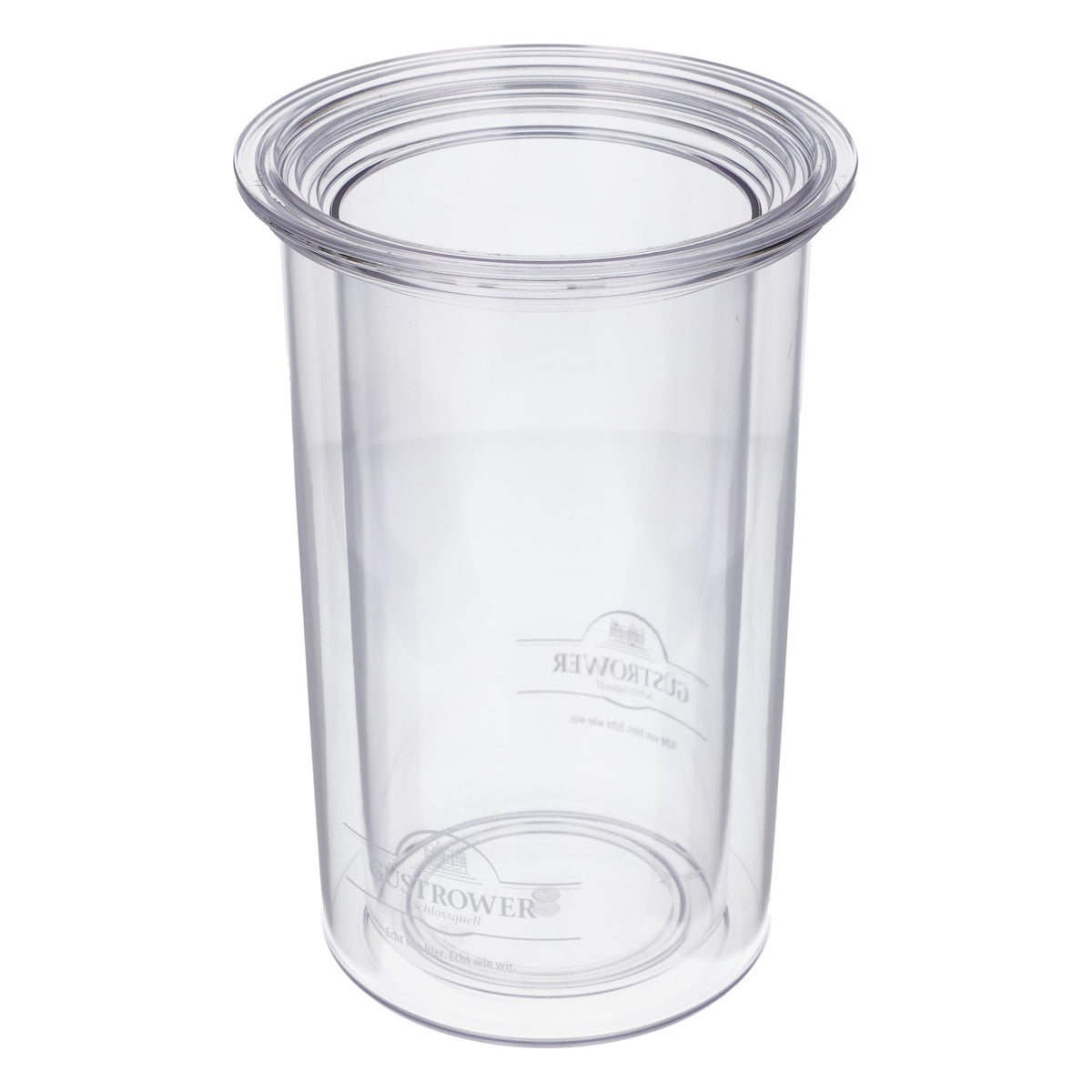 Güstrower Schlossquell Refroidisseur de bouteilles à double paroi en acrylique 0,7 l / 1,0 l – Vue 3