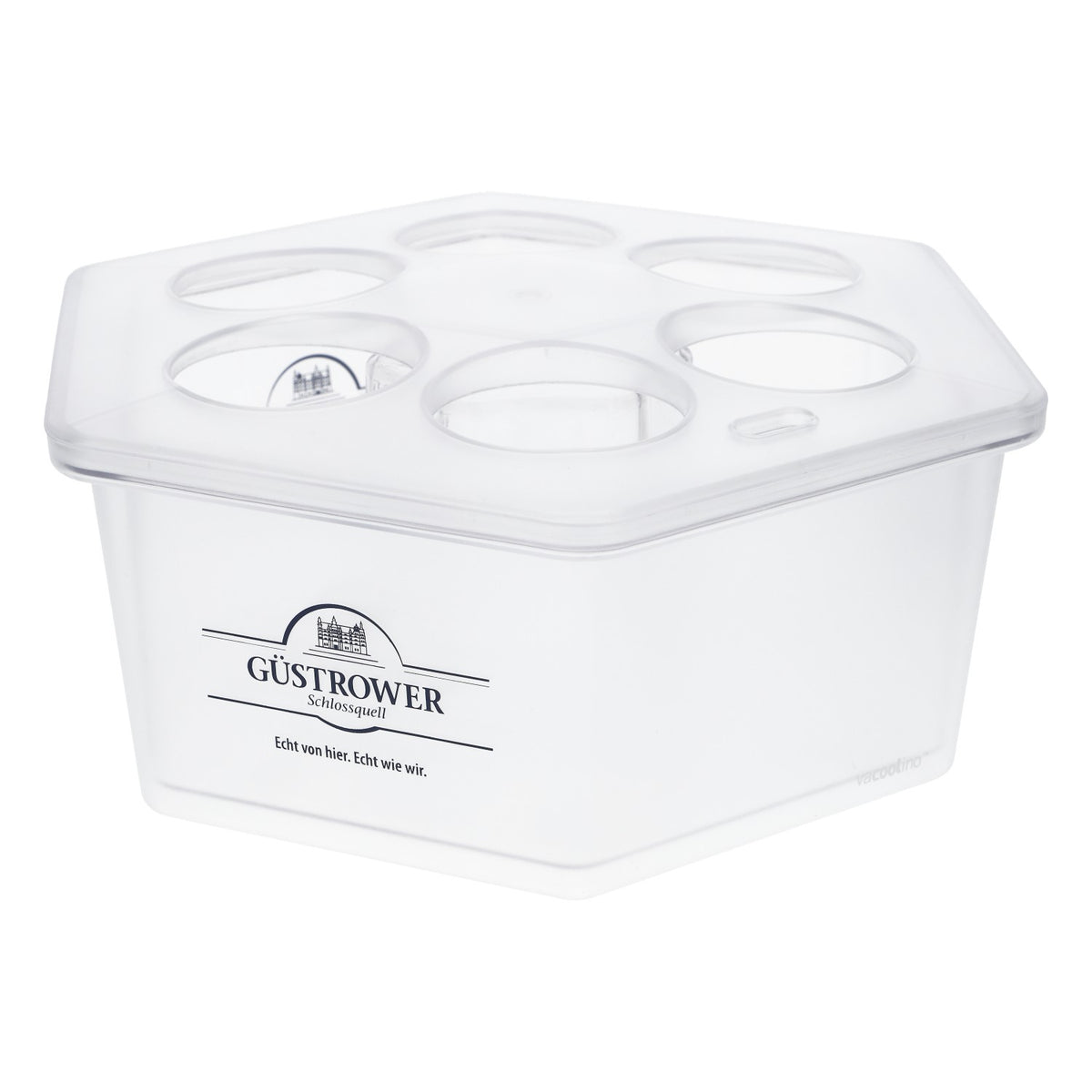 Refroidisseur à bouteilles Güstrower pour 6 bouteilles 6 carré Refroidissement sous vide Lait – Vue 3
