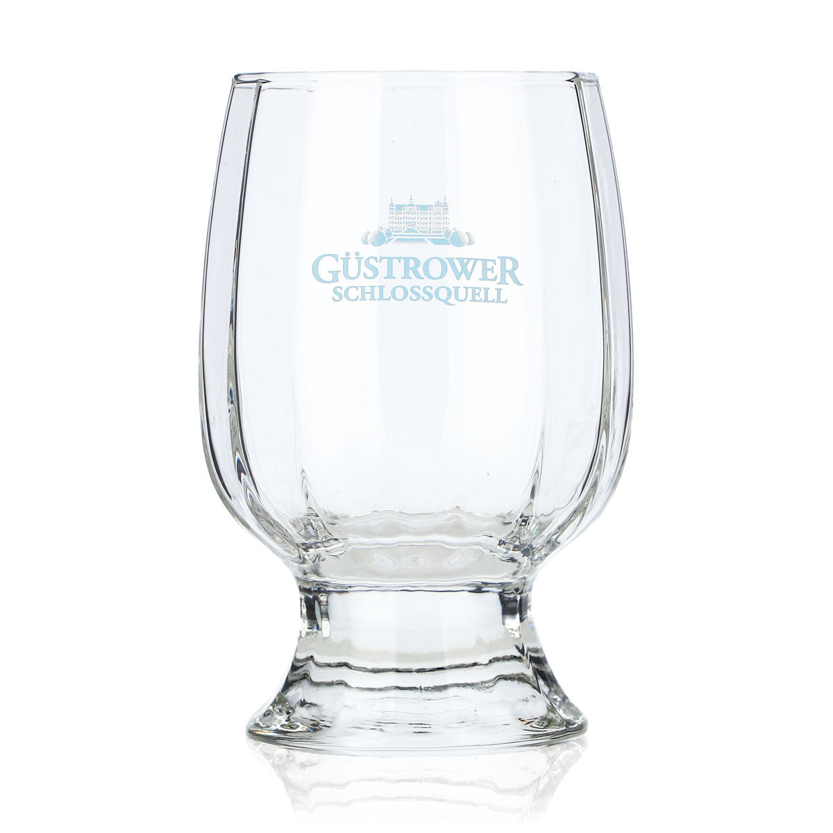 Verres à eau Güstrower Wasser 0,2 l Tulipe Tasse Relief